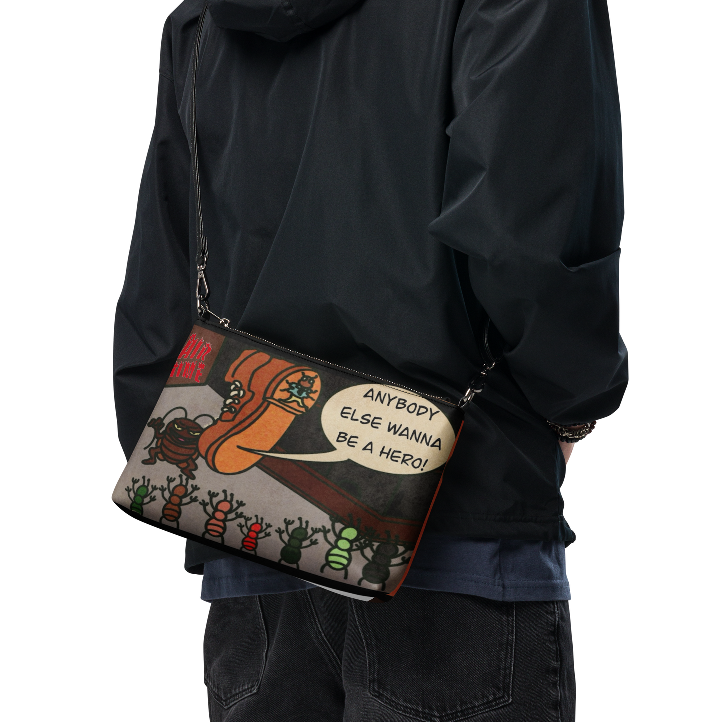 ATM “Don’t Be A Hero” Unisex CrossBag