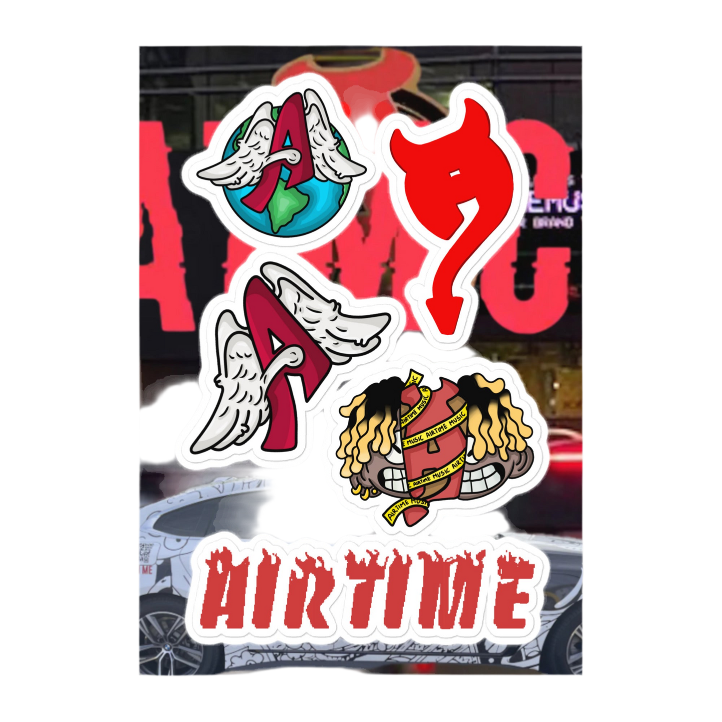 AirTime Sticker Sheet