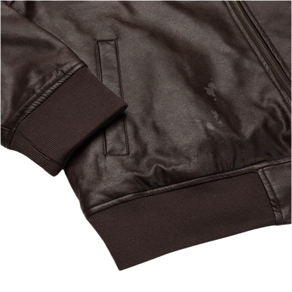ATM Leather Bomber Jacket