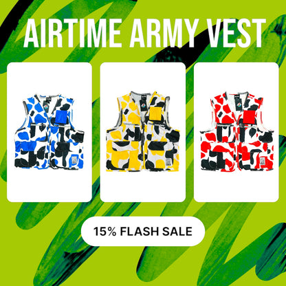 AirTime 3M Army Patch Vest
